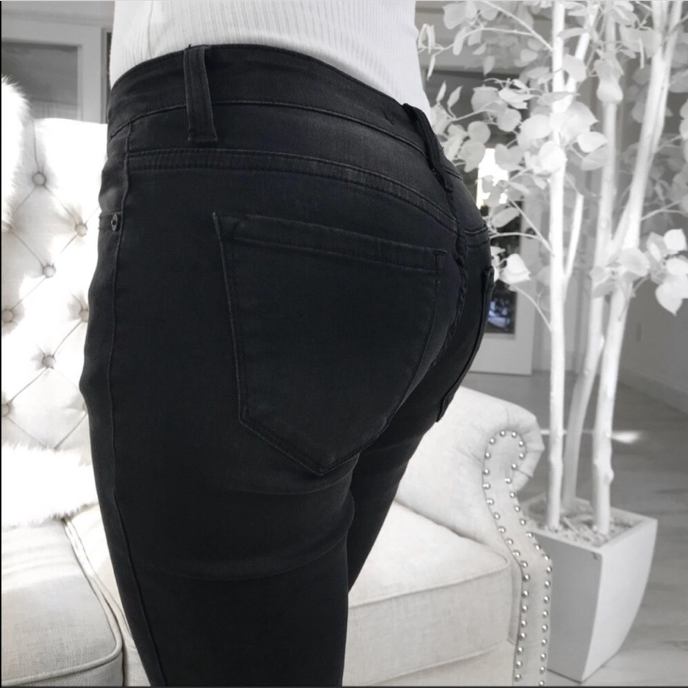🆕🔄 Reposh COAL Zipper Detail Skinny Jeans - Picture 5 of 7